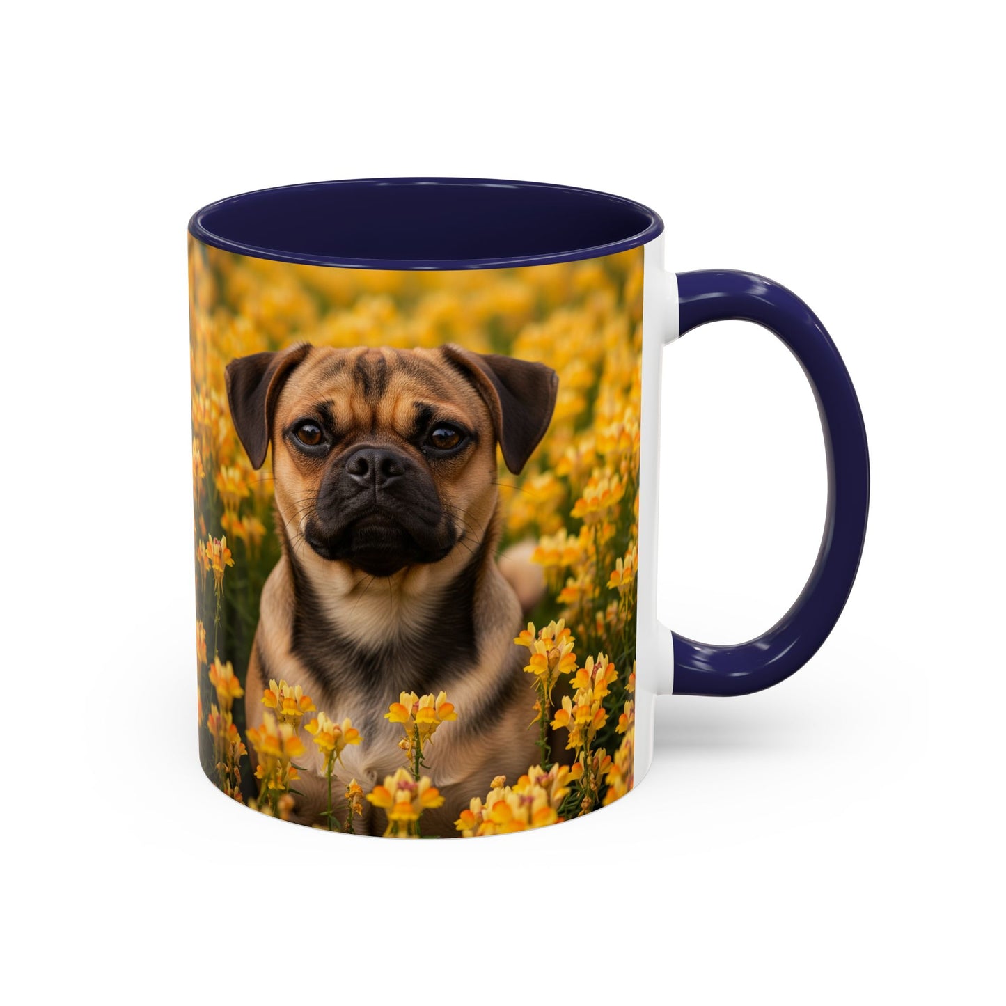 Taza de café con detalles de Puggle: el regalo perfecto para los amantes de los perros