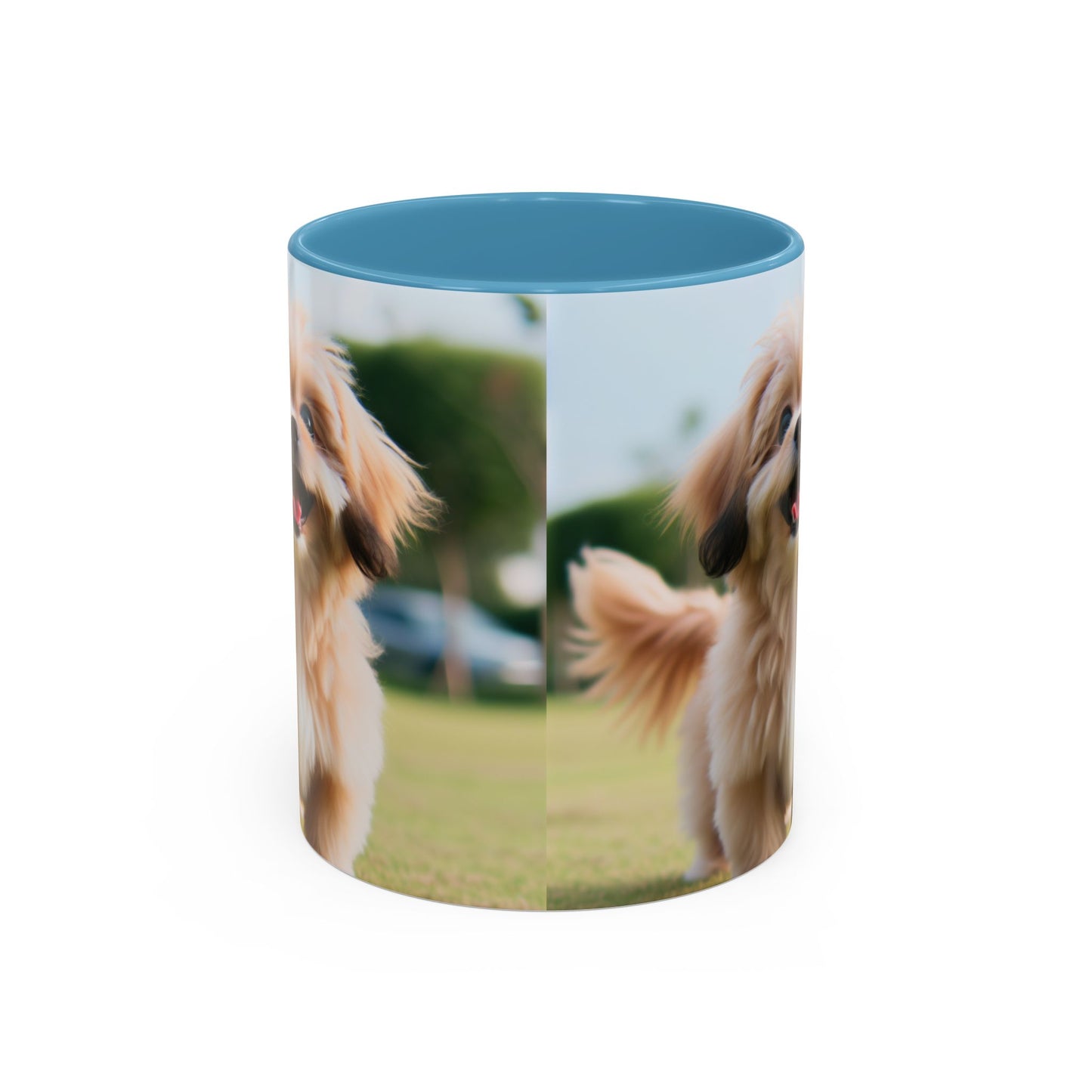 Taza de café con detalles de Pekapoo: el regalo perfecto para los amantes de los perros