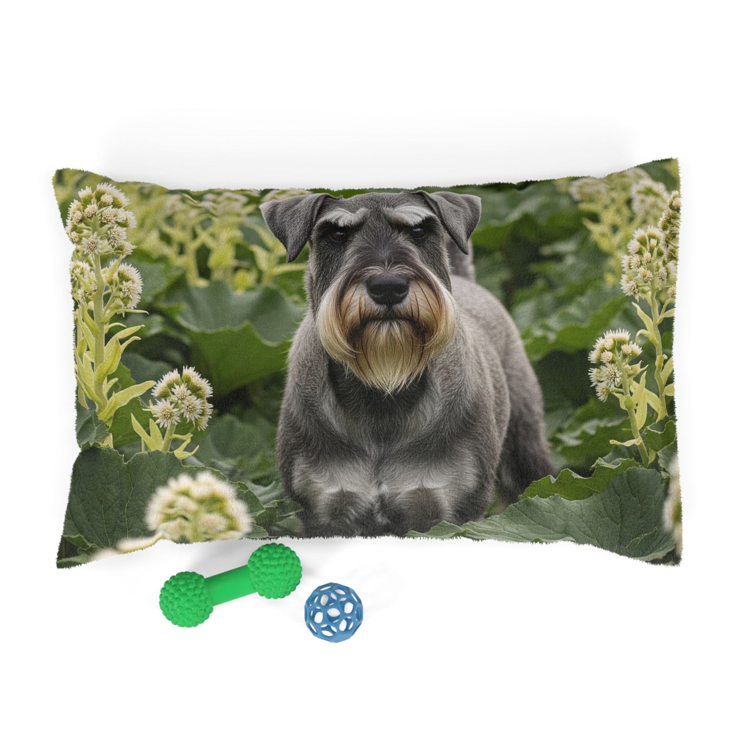 Cama para mascotas Schnauzer estándar