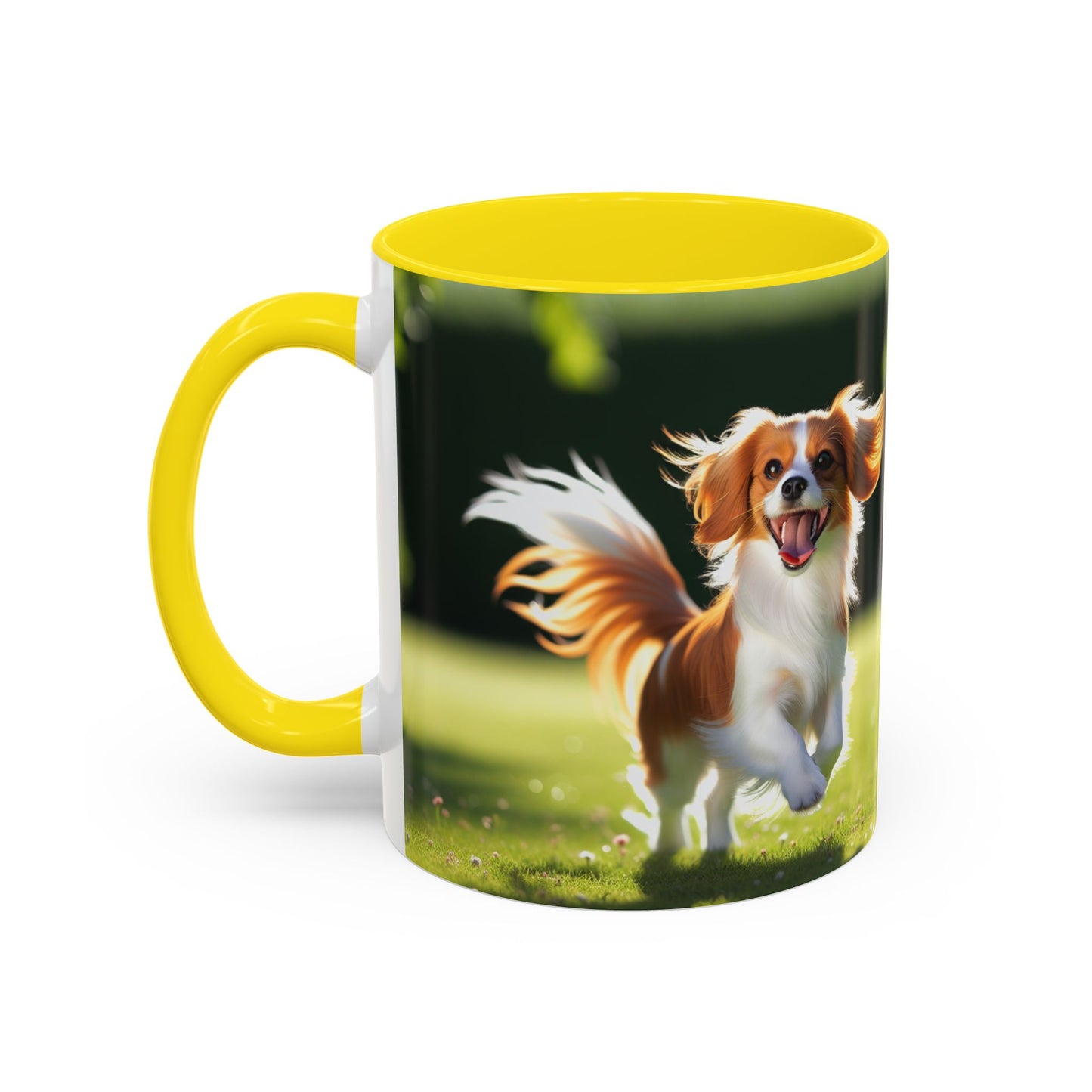 Nederlandse Kooikerhondje Accent Coffee Mug - Cadeau parfait pour les amoureux des chiens