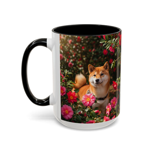 Shiba Inu Accent Coffee Mug - Perfect Gift for Dog Lovers