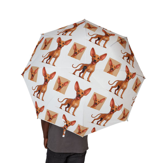 Pharaoh Hound Semi-Automatic Foldable Umbrella