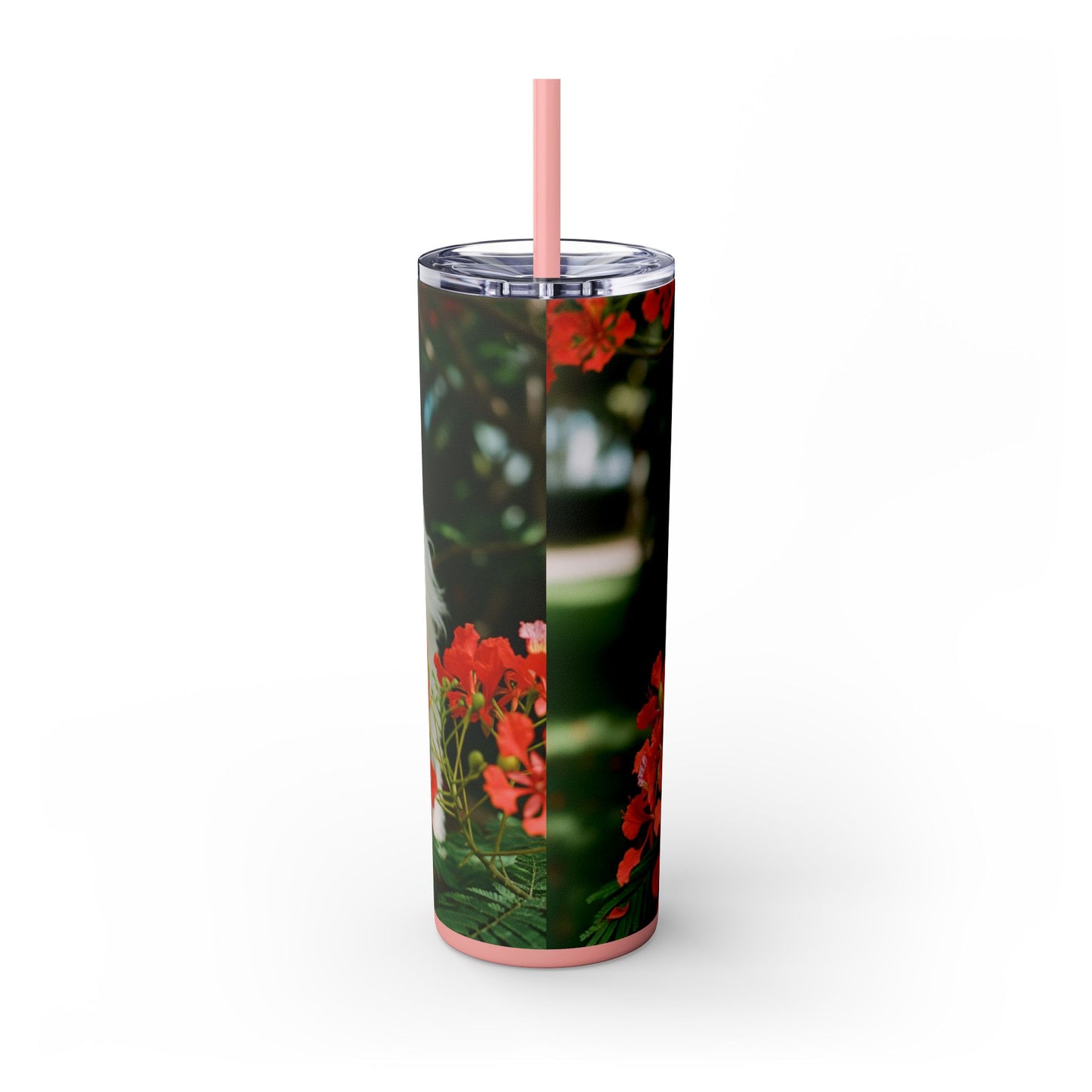 Gobelet Coton de Tuléar avec paille, 590 ml