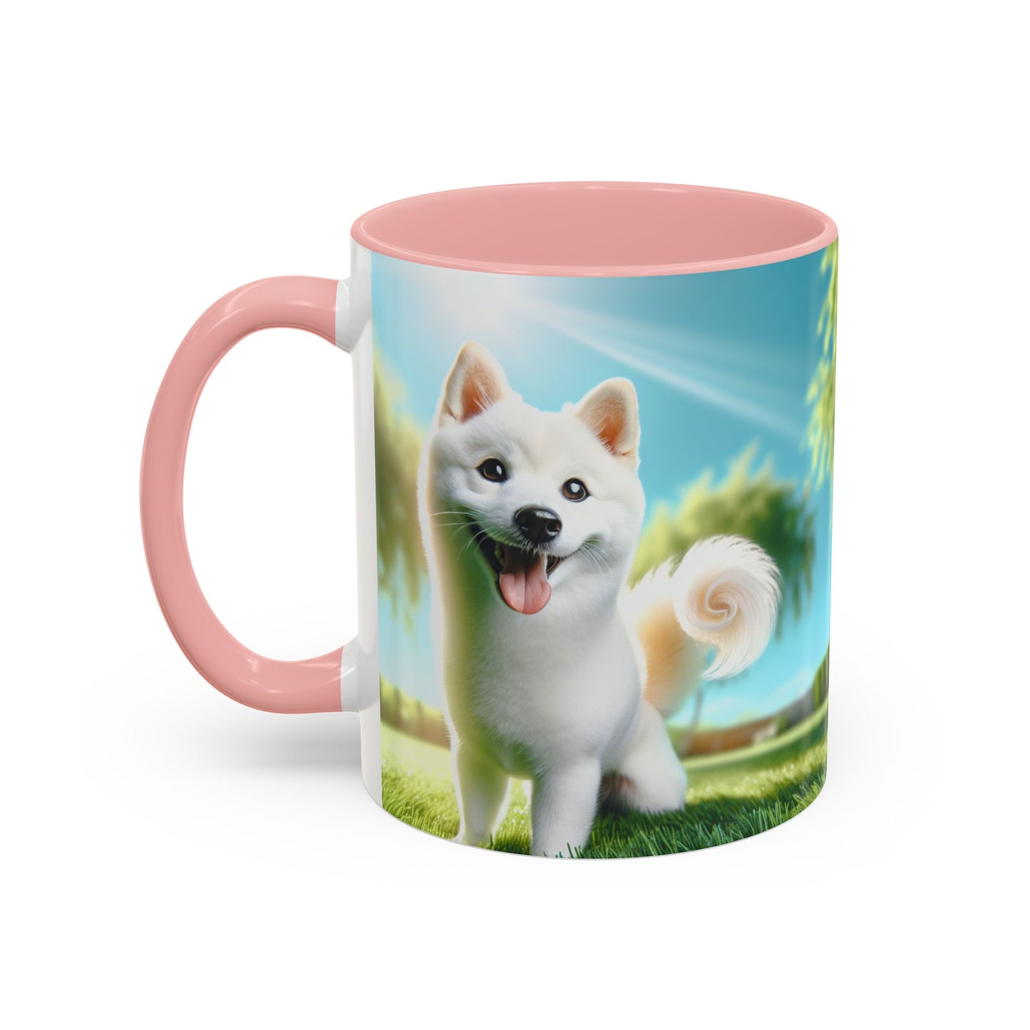 Mug Kishu Ken Accent Coffee - Cadeau idéal pour les amoureux des chiens