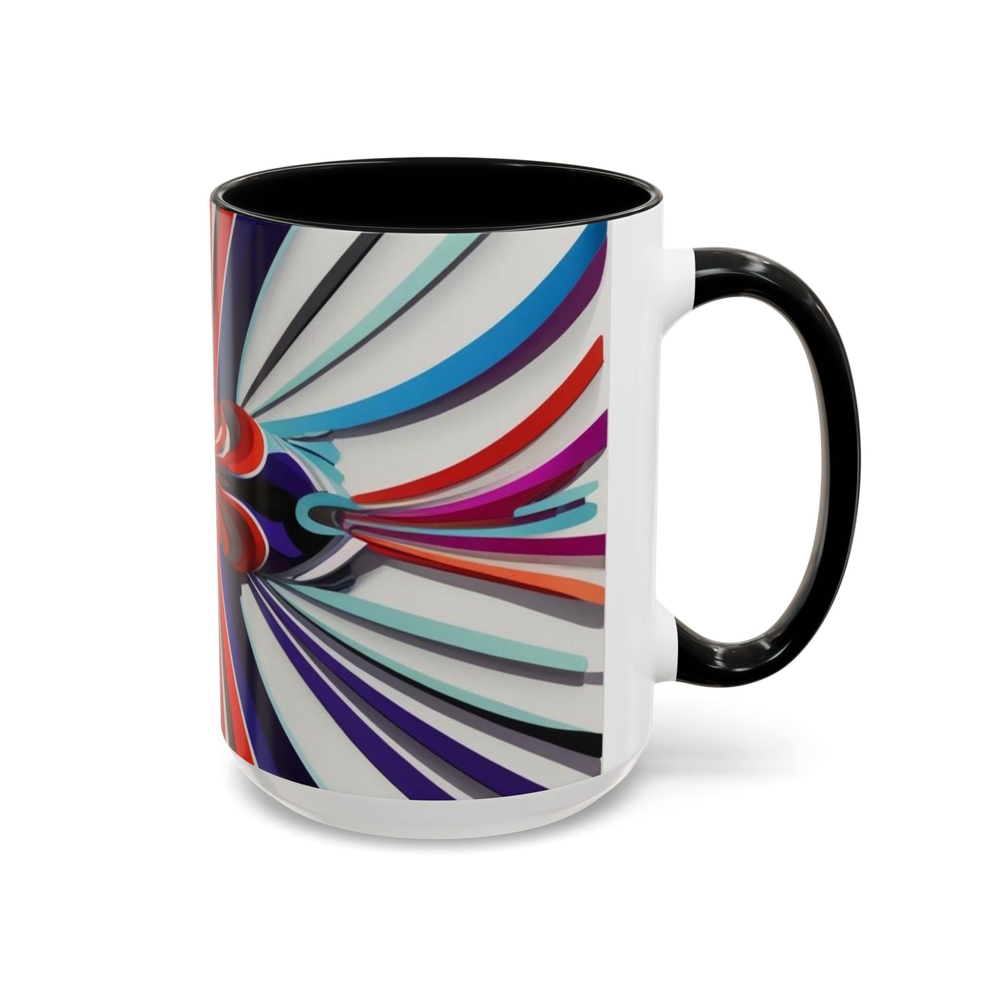 Mug à café à effet d'optique - Cadeau idéal pour les amoureux des chiens