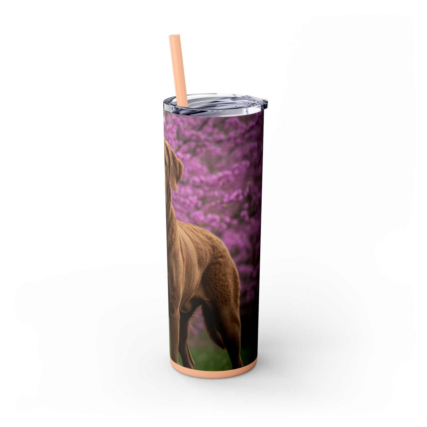 Gobelet isotherme Chesapeake Bay Retriever avec paille, 590 ml