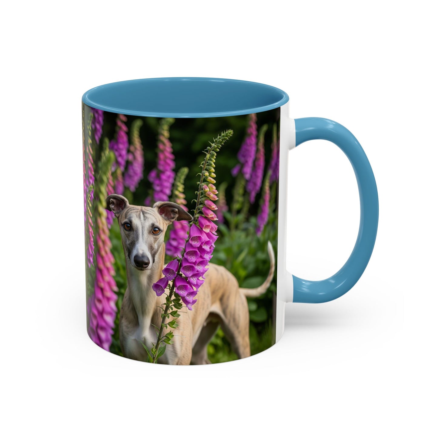 Whippet Accent Coffee Mug - Perfect Gift for Dog Lovers