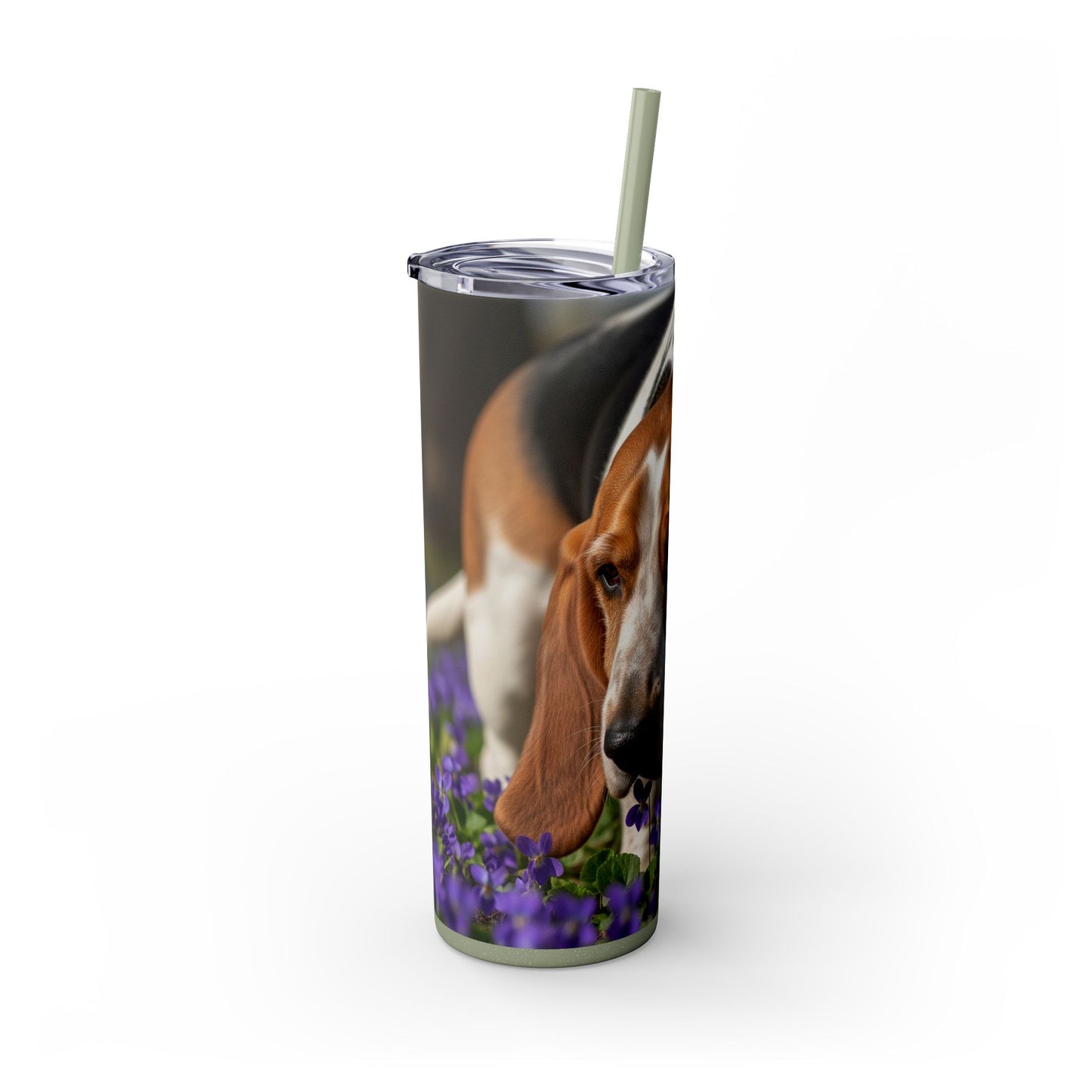 Grand Basset Griffon Vendeen Tumbler with Straw, 20oz