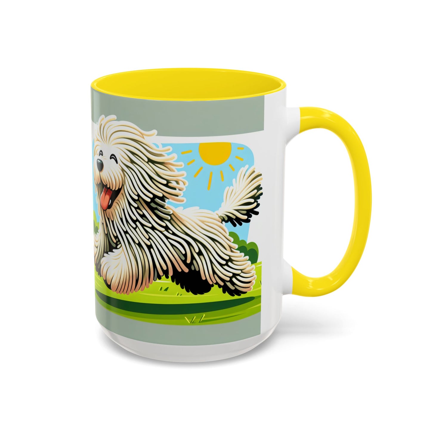 Mug Komondor Accent - Le cadeau idéal pour les amoureux des chiens