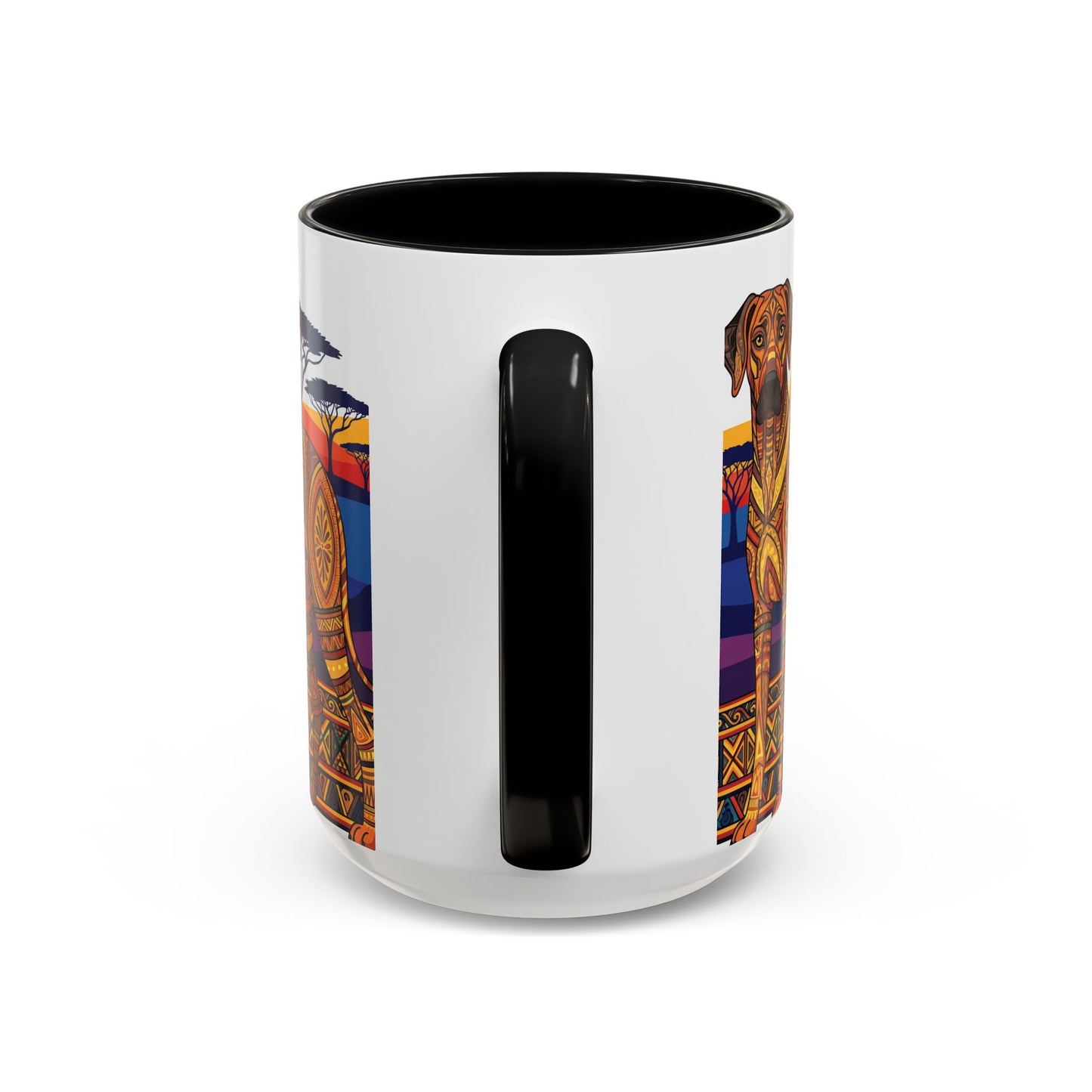 Taza de café con diseño de Rhodesian Ridgeback: el regalo perfecto para los amantes de los perros.