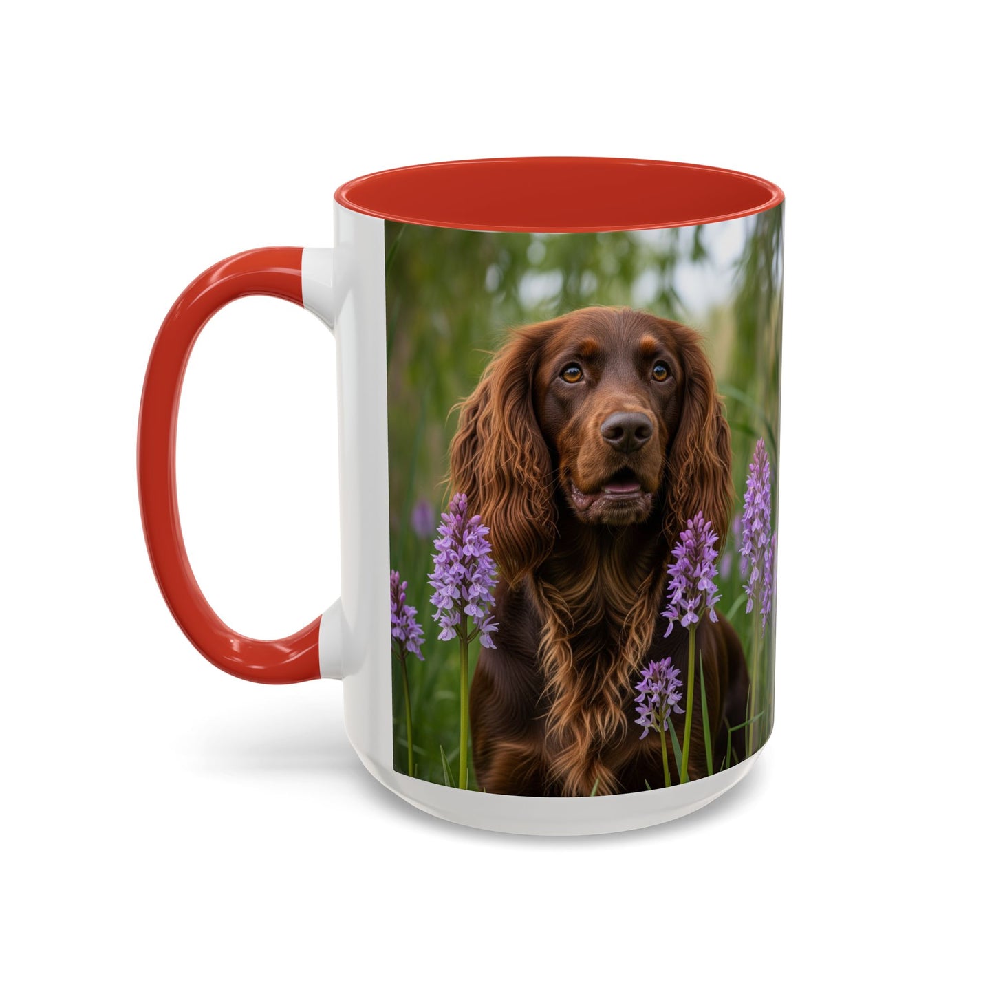 Mug à café à motif épagneul Pont-Audemer - Cadeau idéal pour les amoureux des chiens