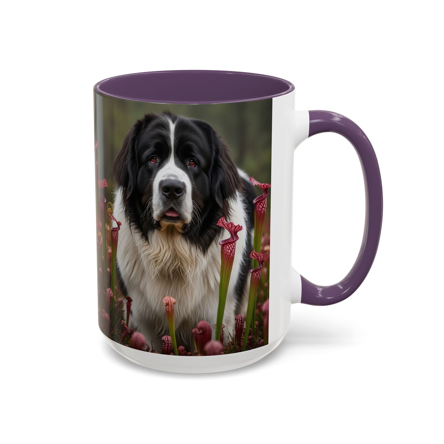 Taza de café con detalles de Landseer: el regalo perfecto para los amantes de los perros