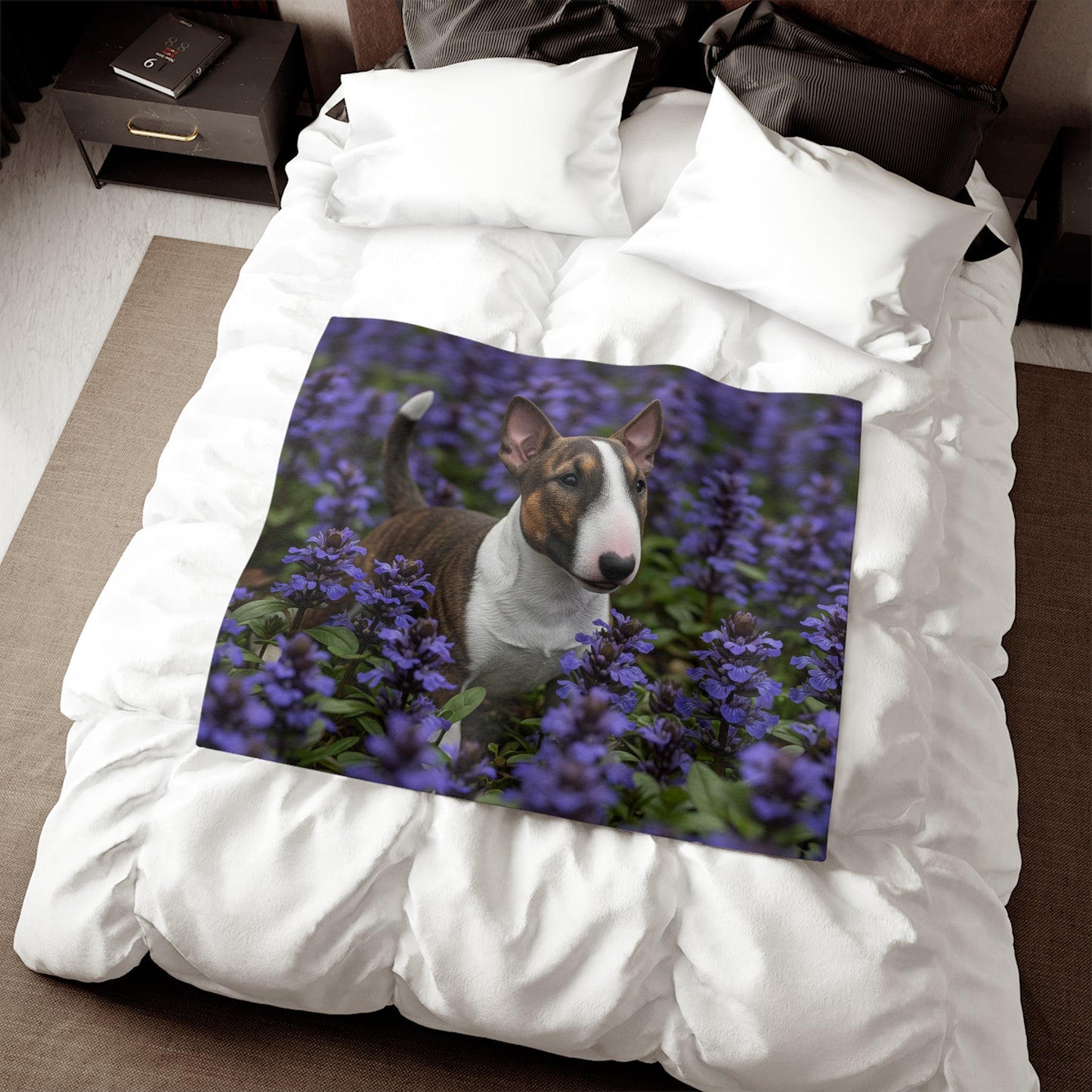 Couverture en sweat-shirt pour Bull Terrier Miniature
