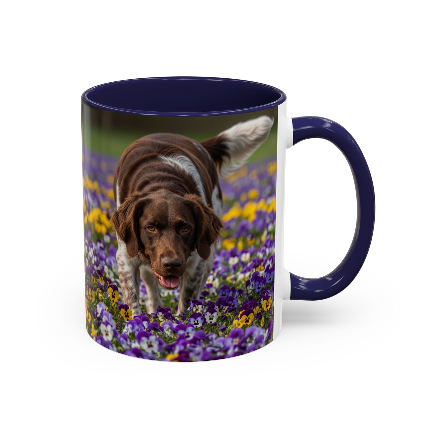 Taza grande con detalles de Munsterlander: el regalo perfecto para los amantes de los perros