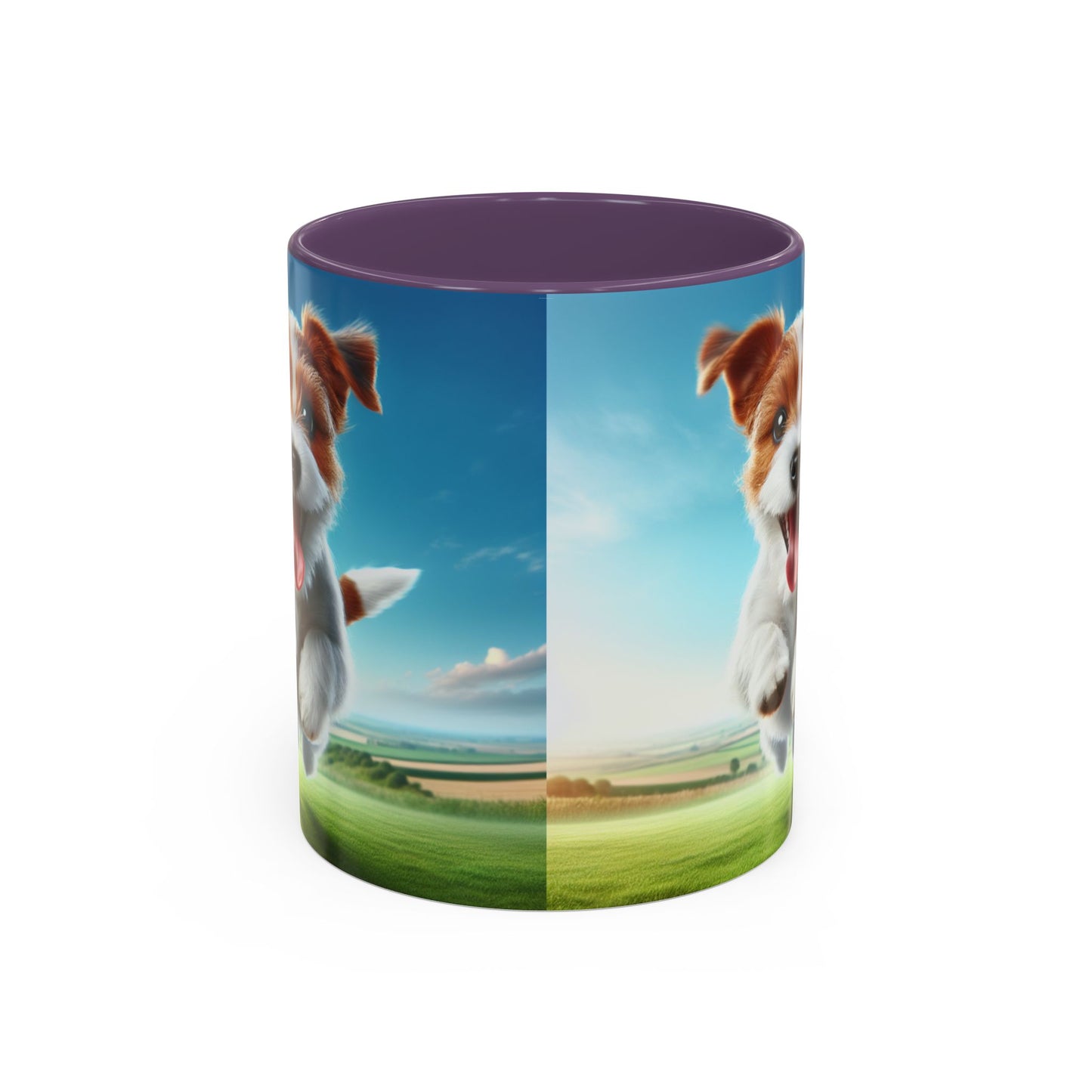 Russell Terrier Accent Coffee Mug - Perfect Gift for Dog Lovers