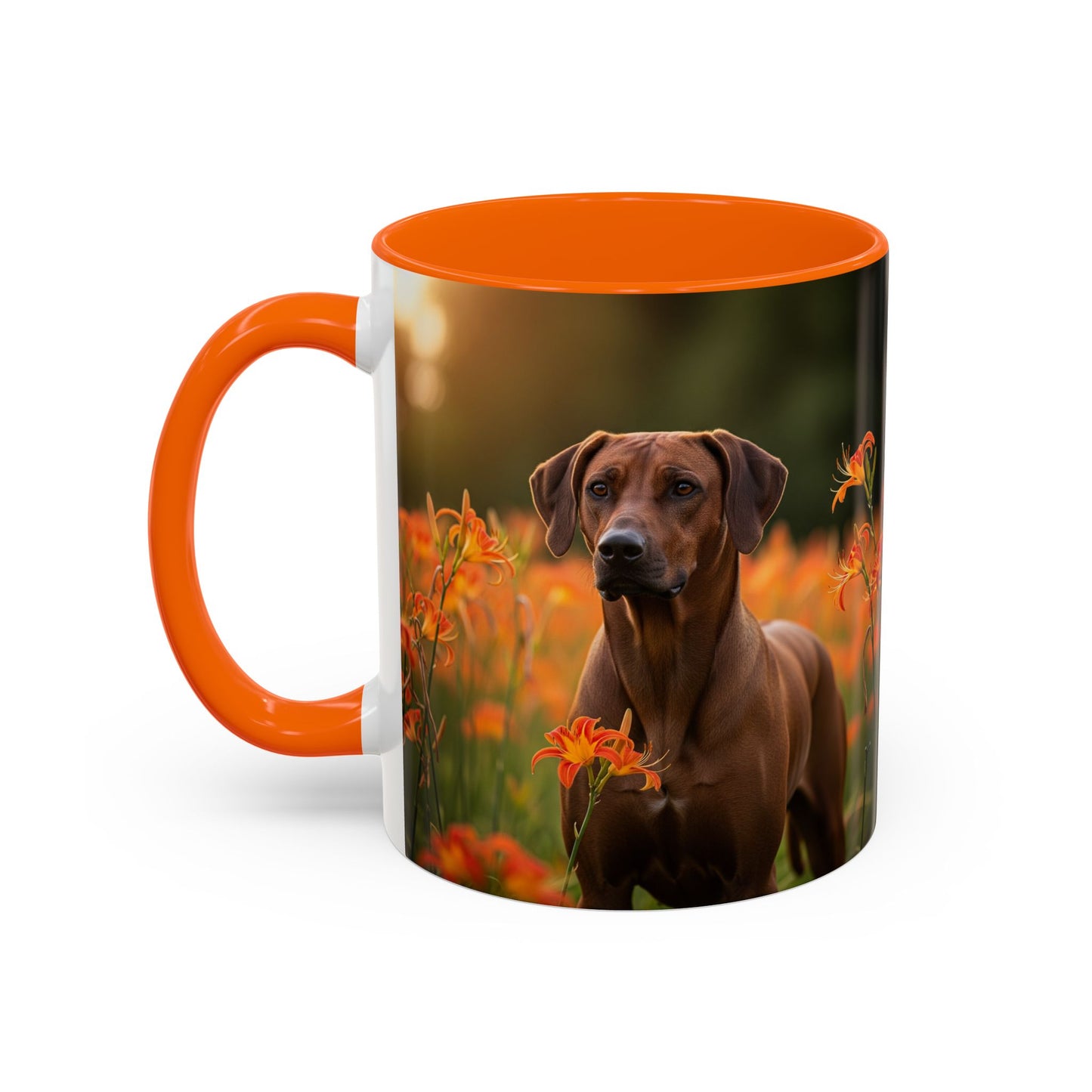 Taza de café con diseño de Rhodesian Ridgeback: el regalo perfecto para los amantes de los perros.