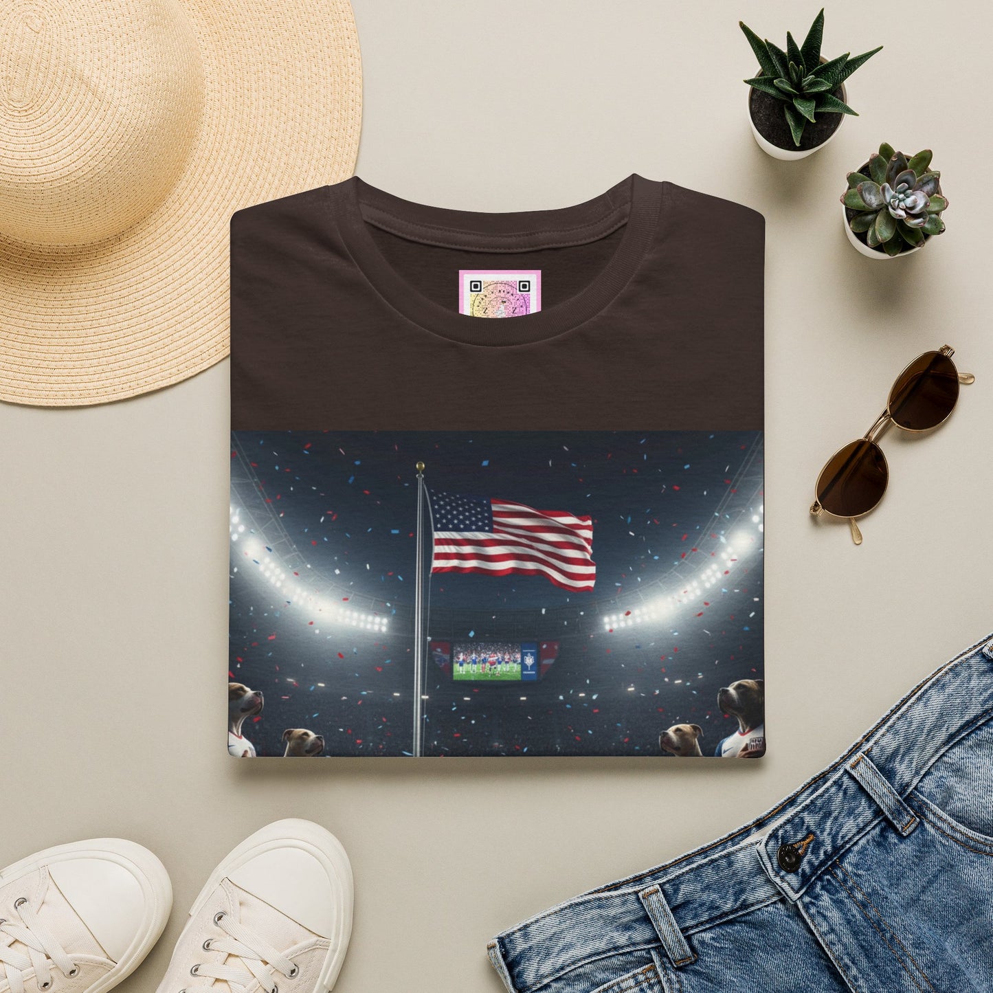 American Flag Championship T‑Shirt