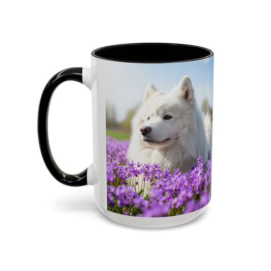 Samoyed Accent Coffee Mug - Perfect Gift for Dog Lovers
