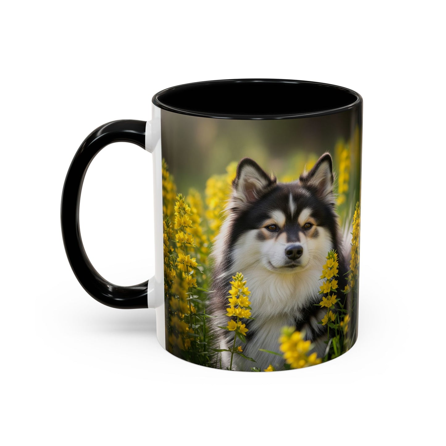 Taza con diseño de perro lapón sueco: el regalo perfecto para los amantes de los perros.