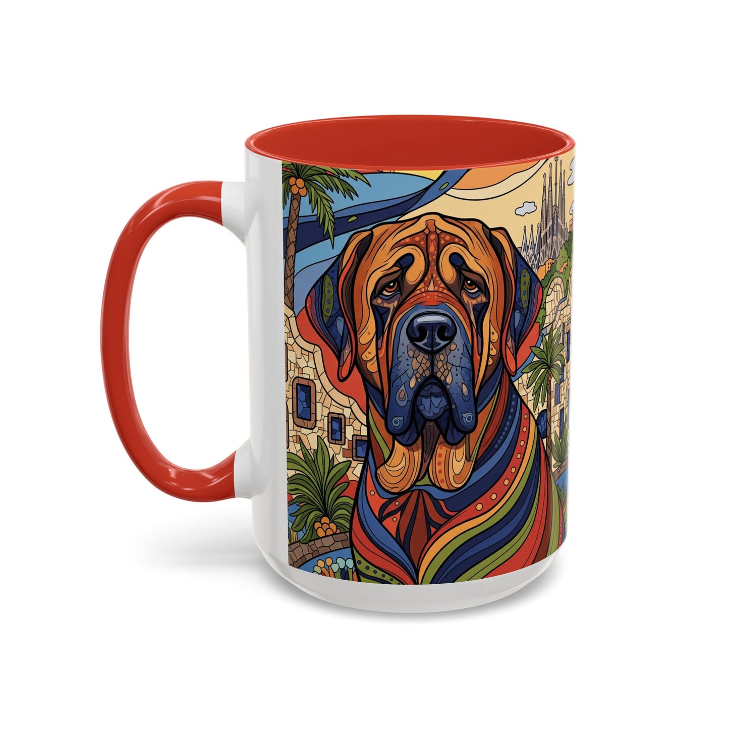 Spanish Mastiff Accent Coffee Mug - Perfect Gift for Dog Lovers