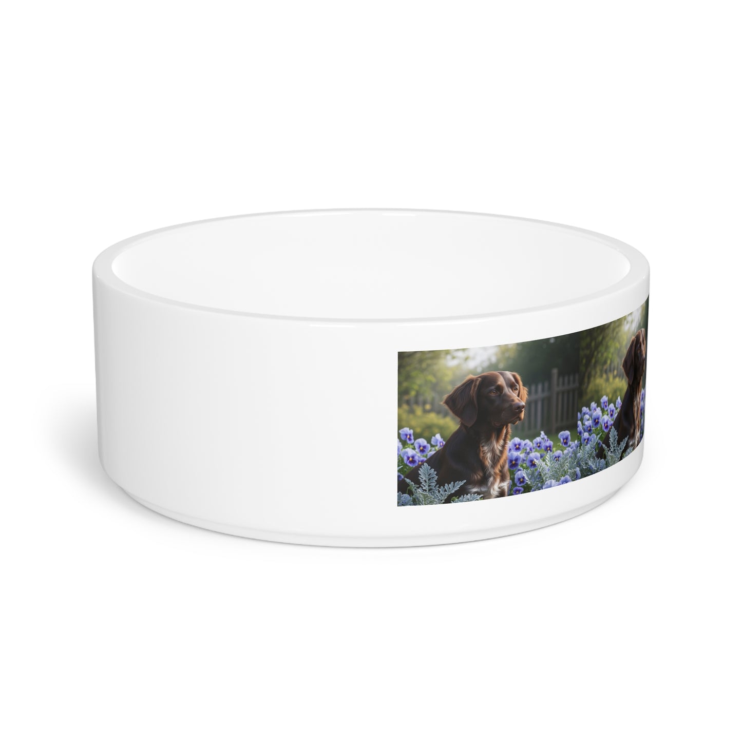 Ceramic Pet Bowl – 16 oz Dog Feeding Bowl