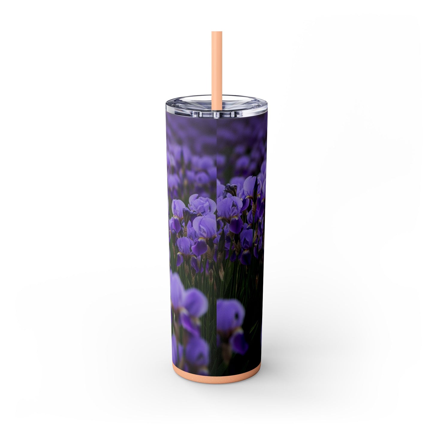 Skinny Tumbler with Straw – 20 oz Stainless Steel Cup