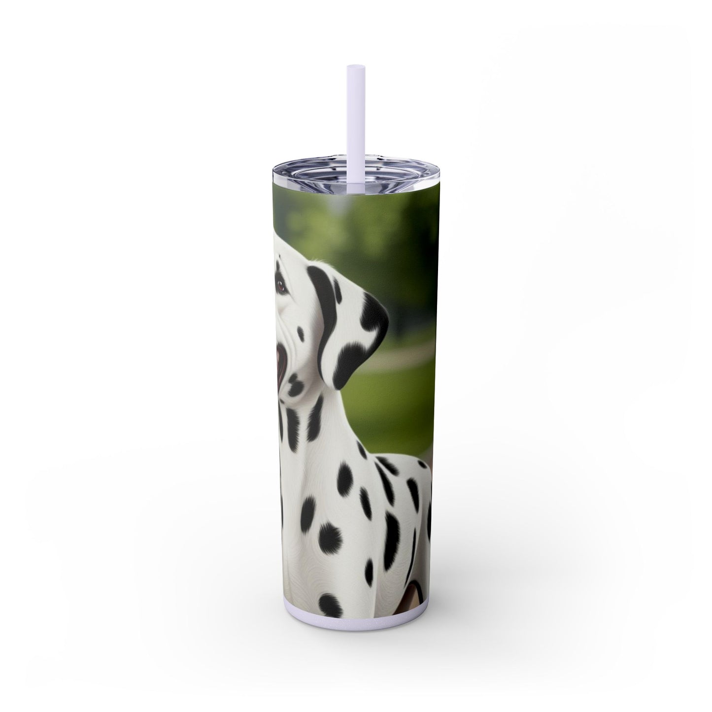 Skinny Tumbler with Straw – 20 oz Stainless Steel Cup