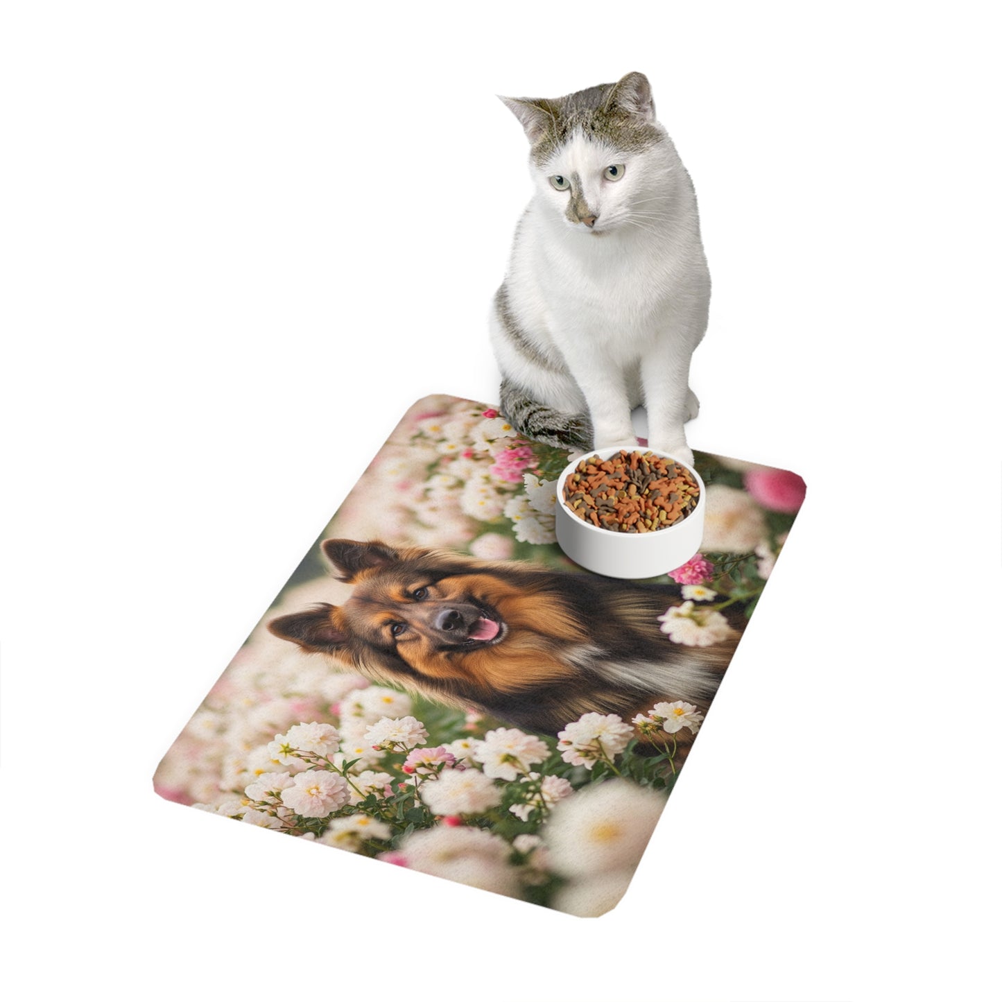 Pet Food Mat (12x18) - Bohemian Shepherd