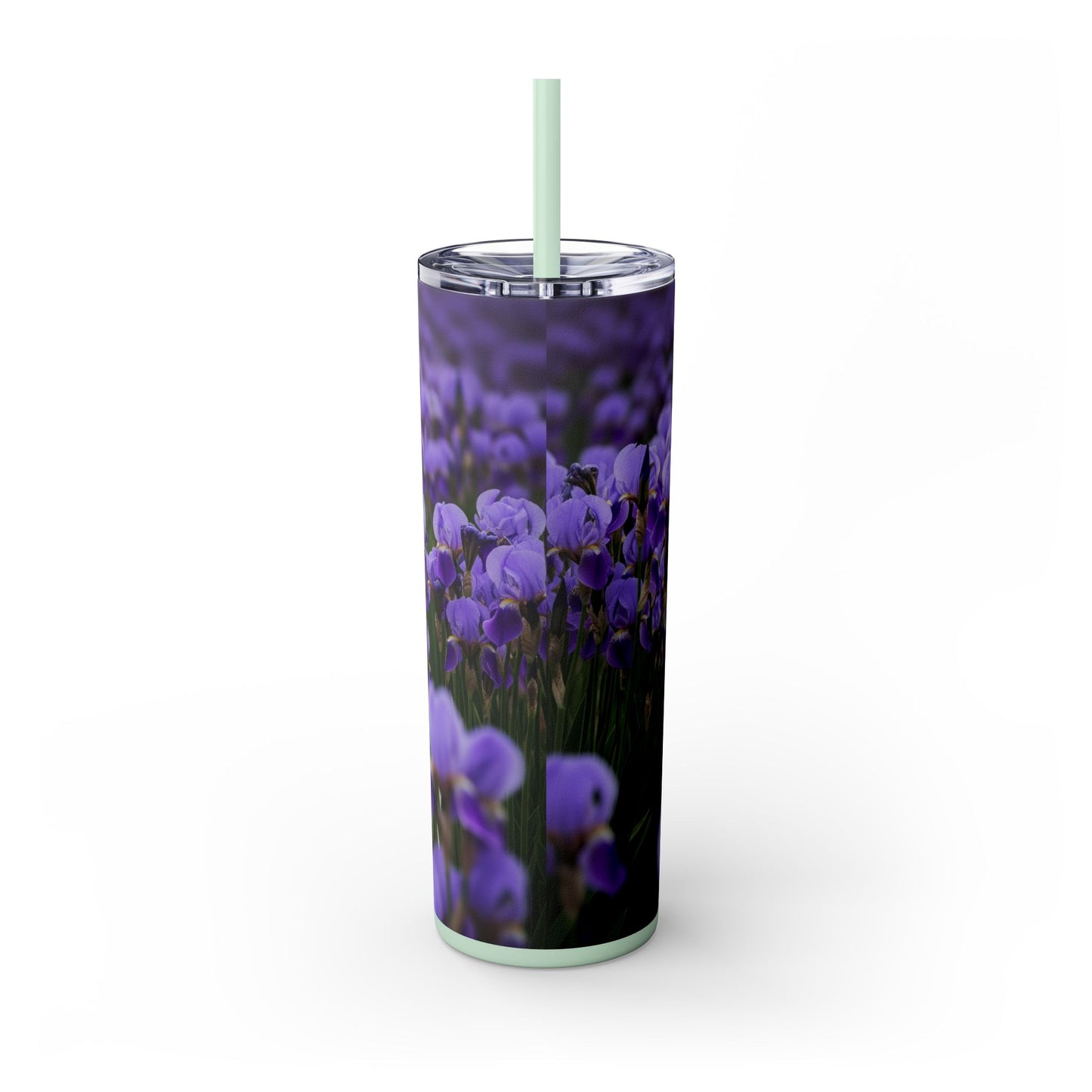 Skinny Tumbler with Straw – 20 oz Stainless Steel Cup
