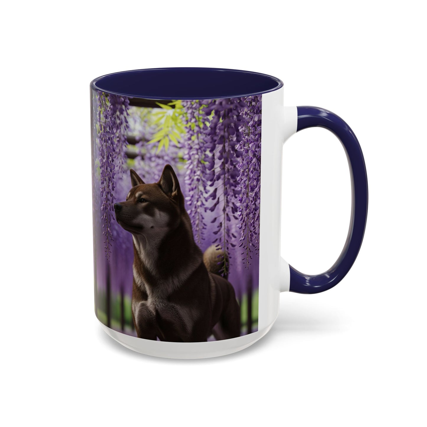 Mug à café Shikoku Accent - Cadeau idéal pour les amoureux des chiens