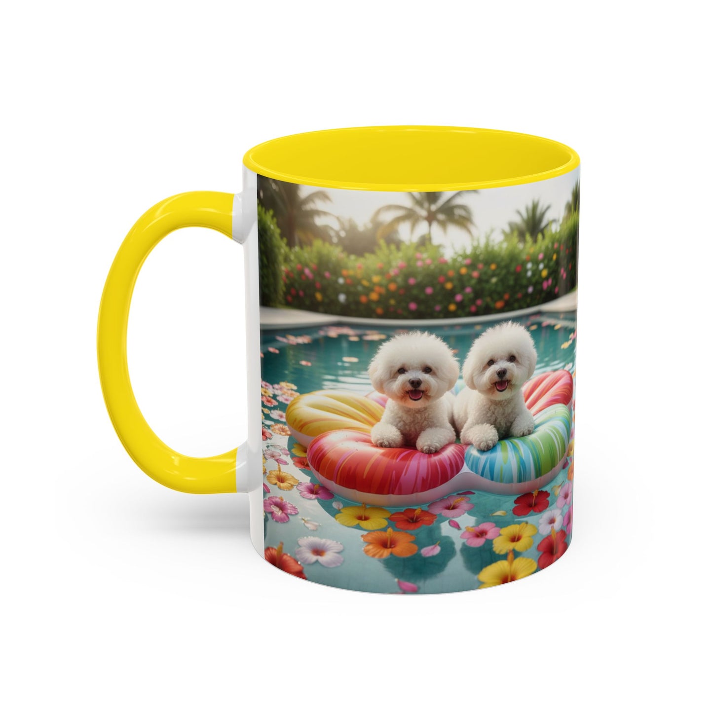 Taza con detalles de Bichón Frisé: el regalo perfecto para los amantes de los perros
