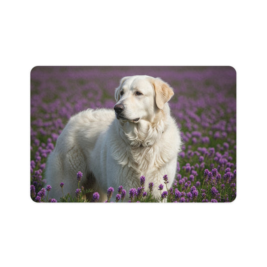 Pet Food Mat (12x18) - Kuvasz