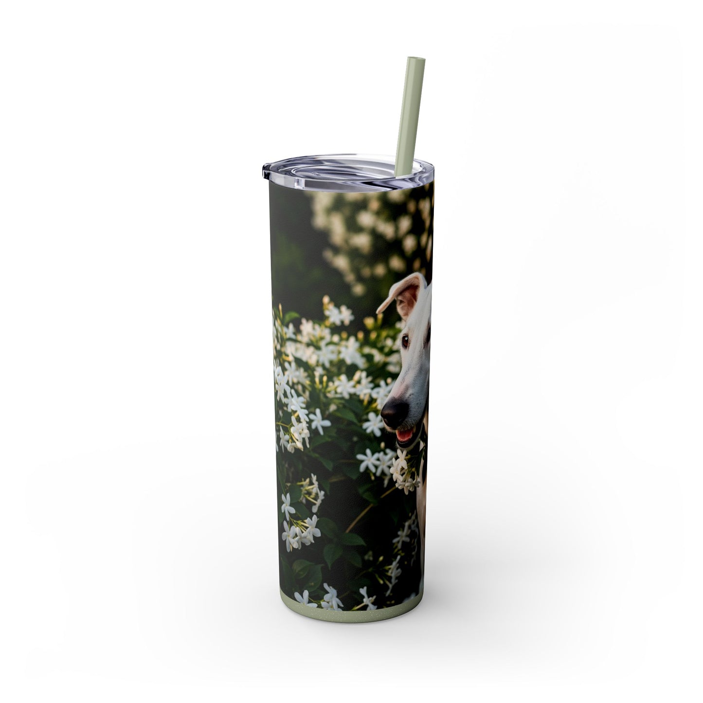 Gull Terrier Tumbler with Straw, 20oz
