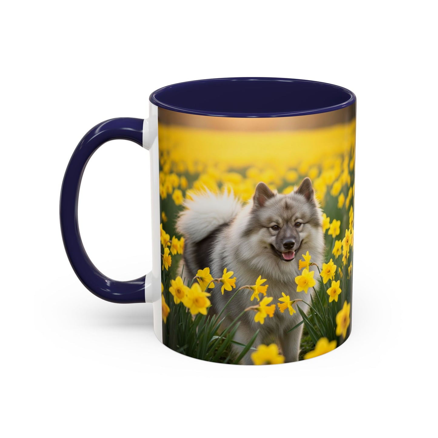 Taza con detalles de Keeshond: el regalo perfecto para los amantes de los perros