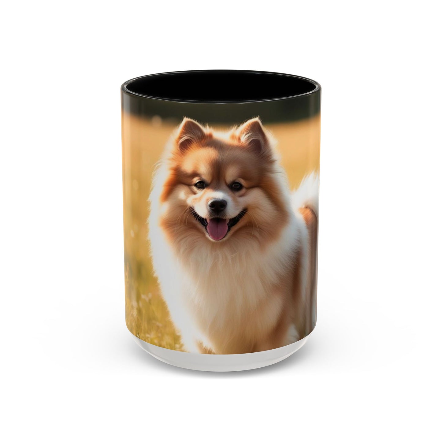 Taza con detalles de Keeshond: el regalo perfecto para los amantes de los perros