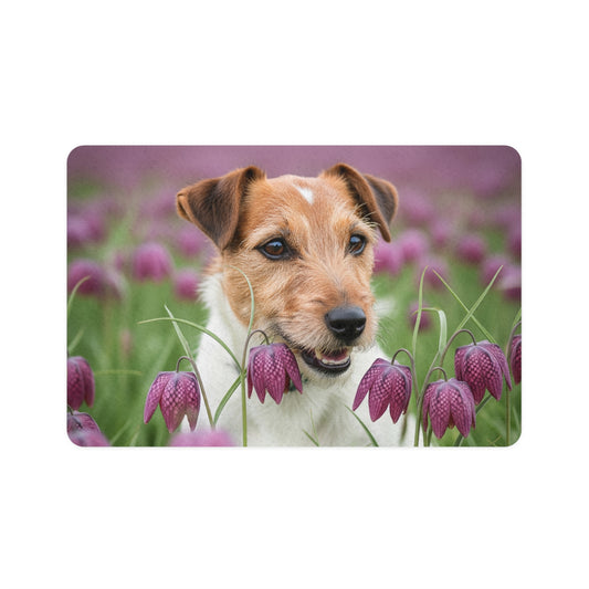 Pet Food Mat (12x18) - Russell Terrier