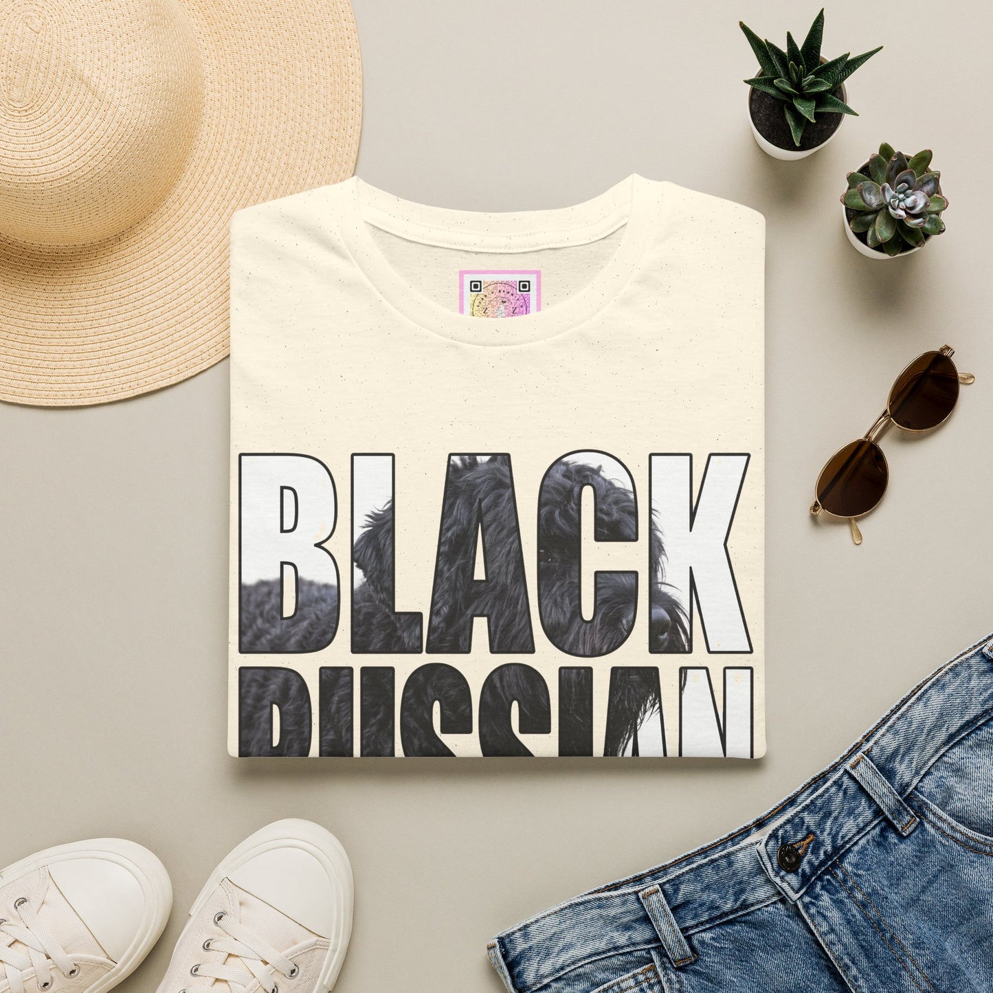 Black Russian Terrier Tee Shirt