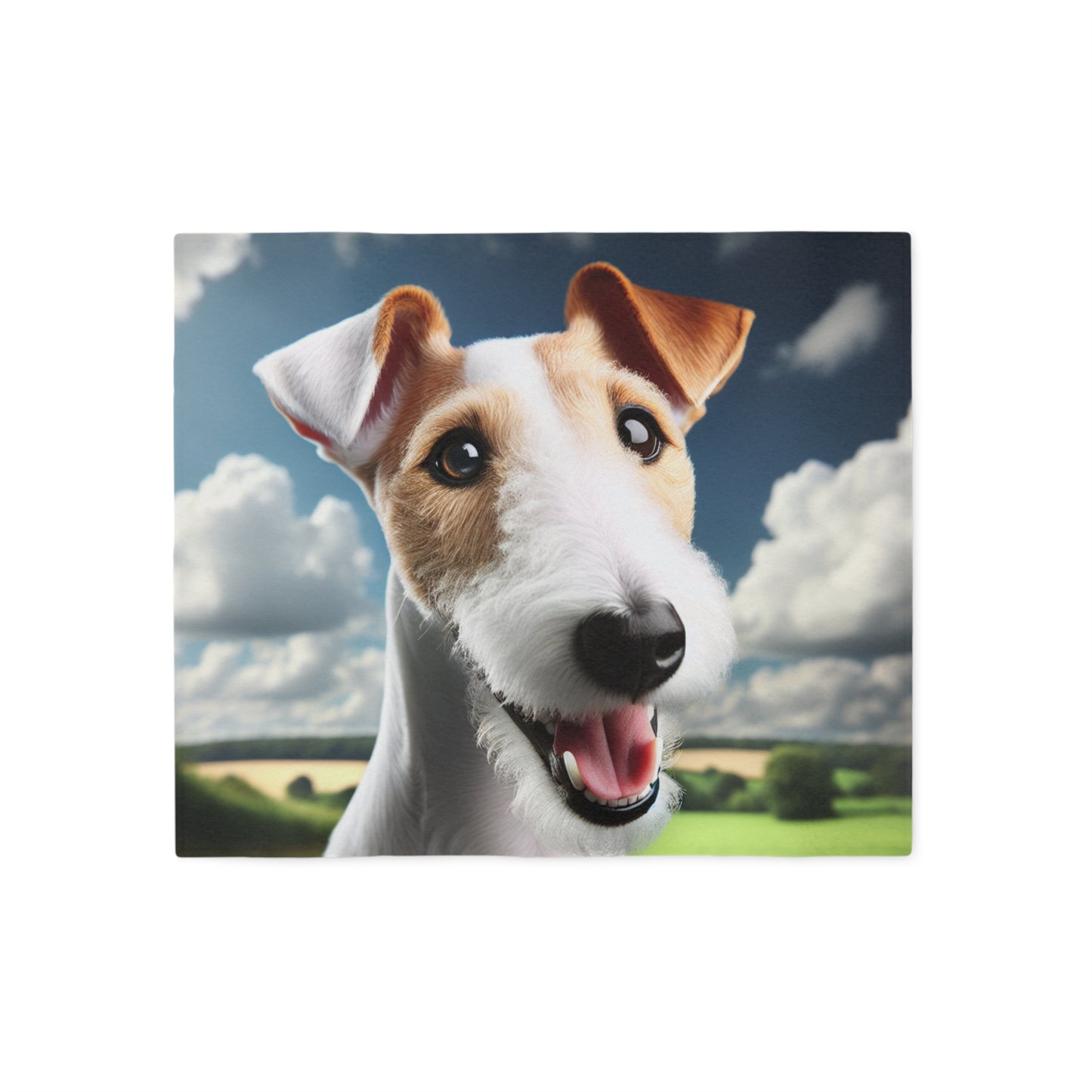 Couverture en sweat-shirt pour Fox Terrier à poil lisse