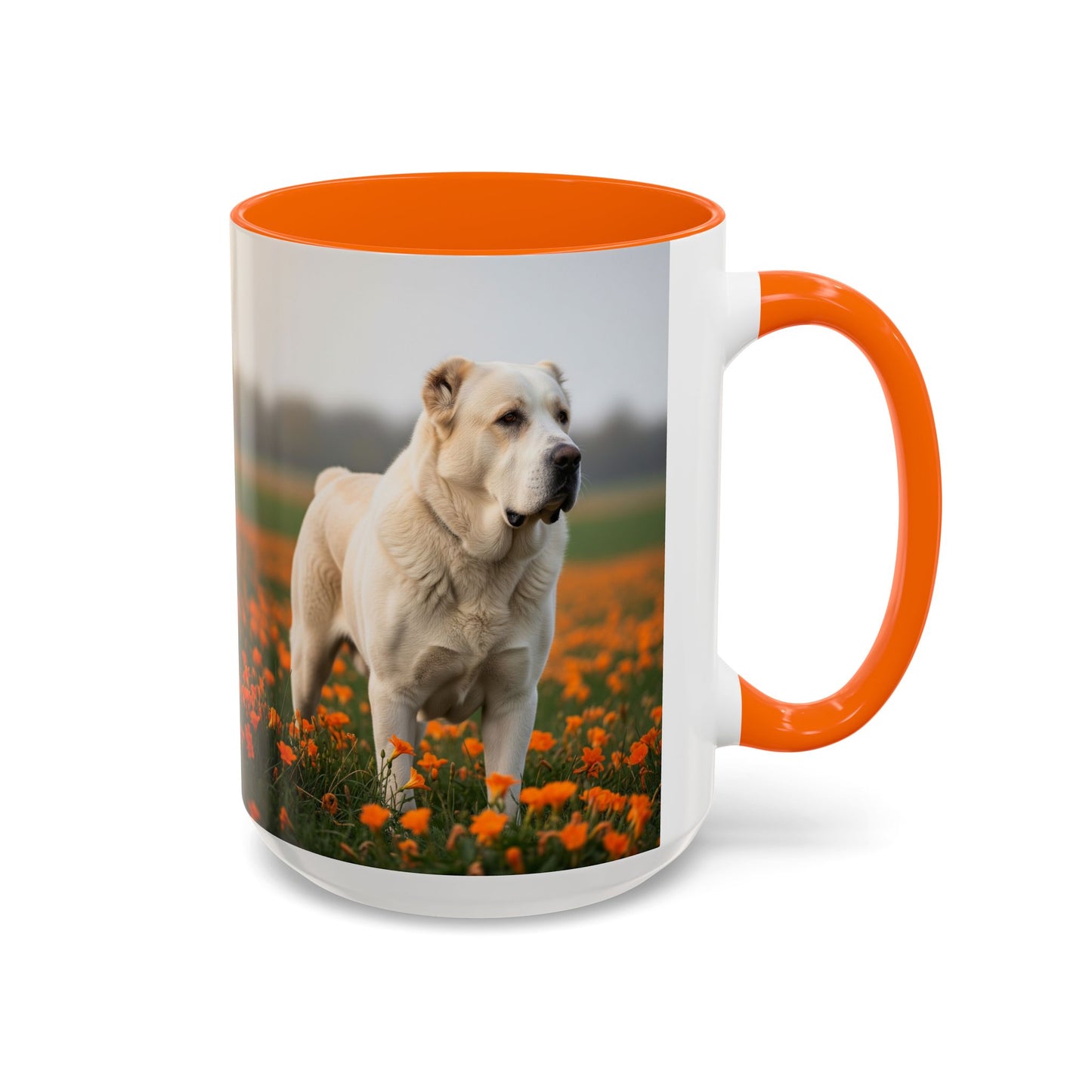 Central Asian Shepherd Dog Accent Coffee Mug - Perfect Gift for Dog Lovers