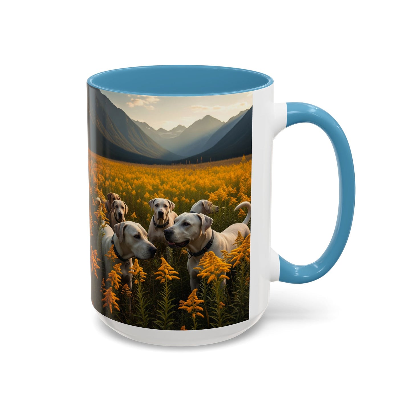 Taza de café con detalles de Mountain Cur: el regalo perfecto para los amantes de los perros