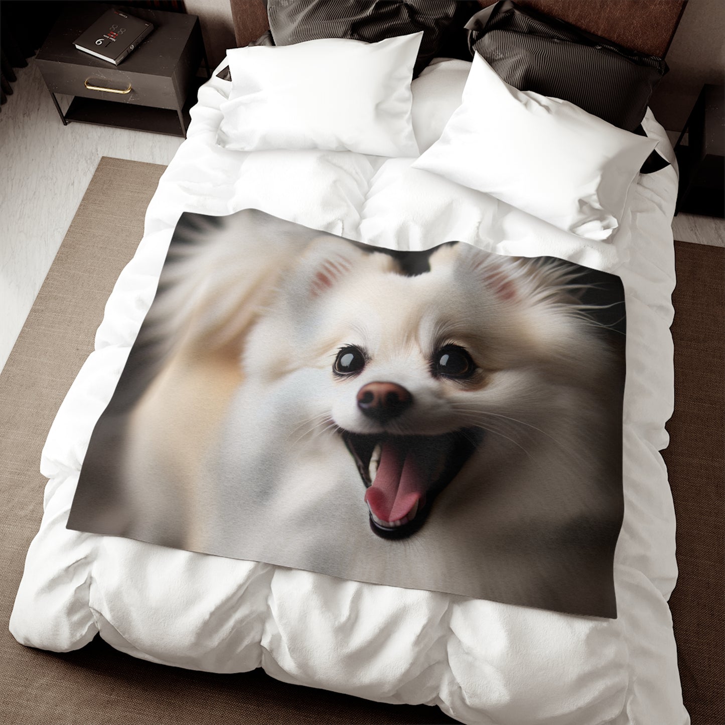 Norrbottenspets Sweatshirt Blanket
