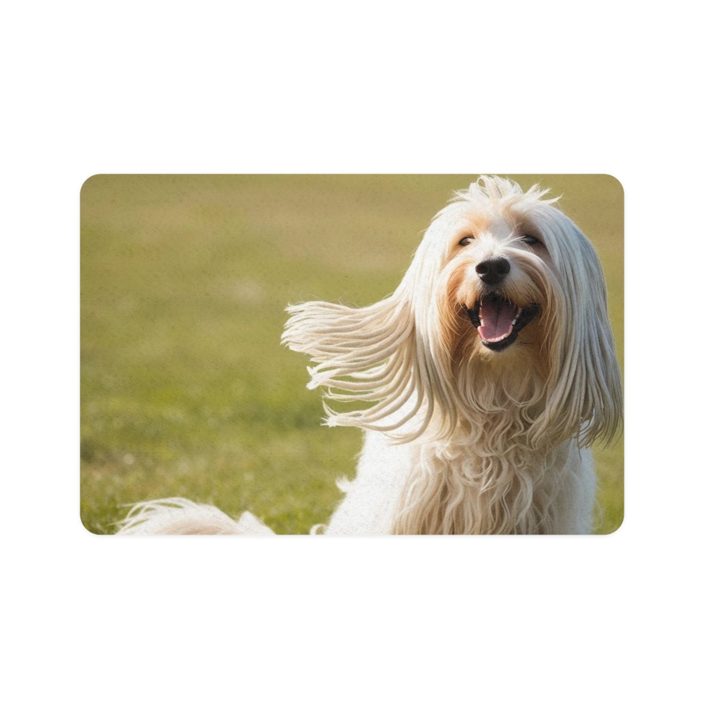 Pet Food Mat (12x18) - Komondor