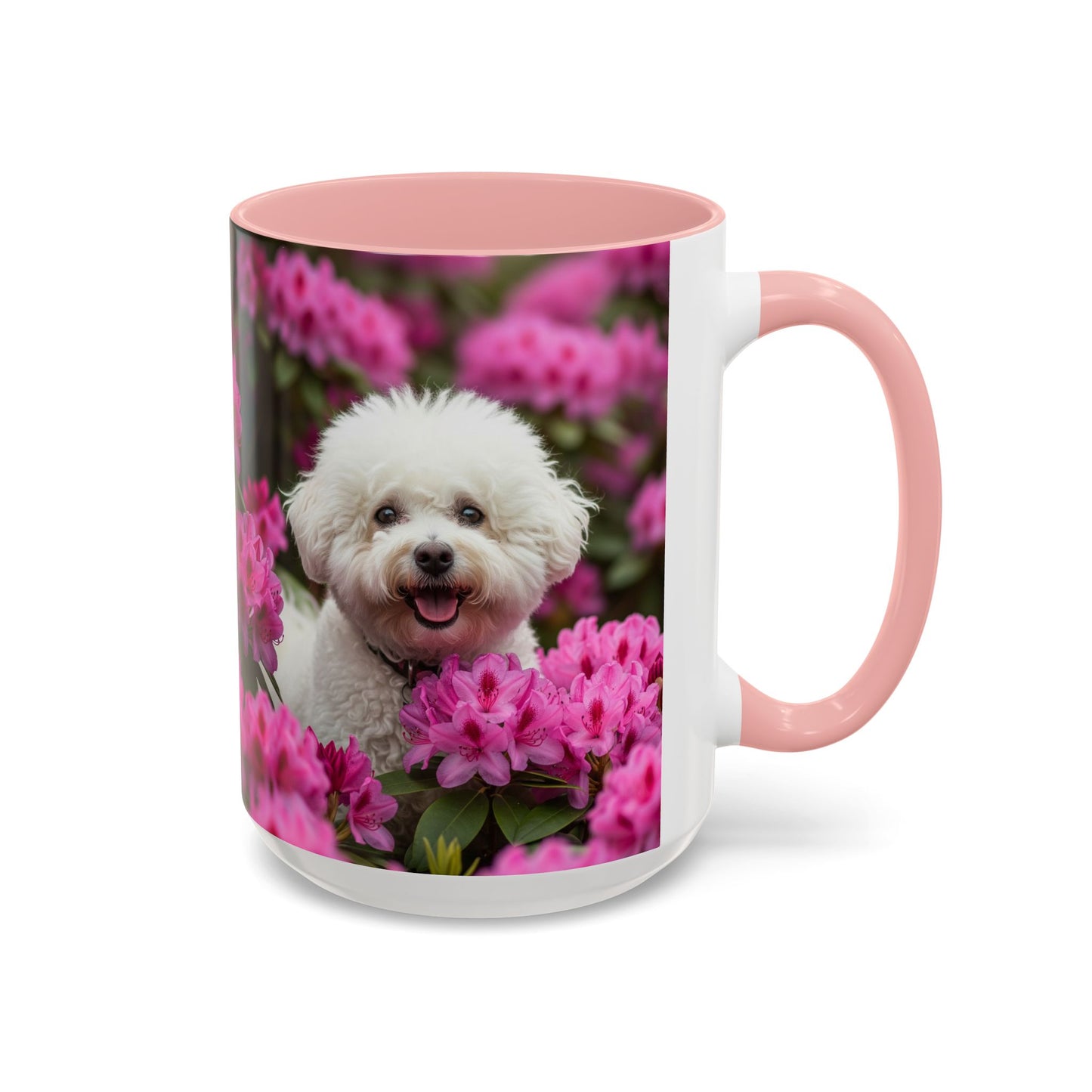 ! Bichon Frise Accent Mug – Ceramic Coffee Cup