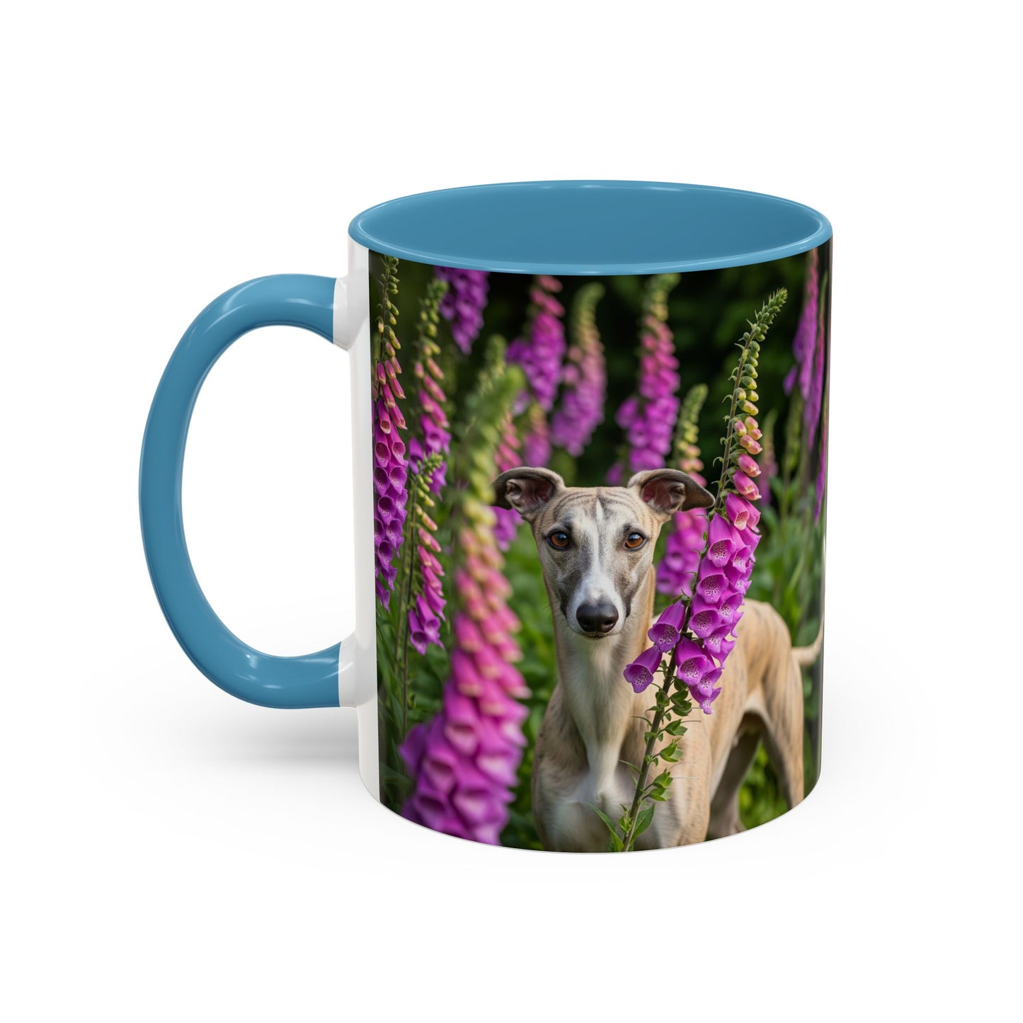 Whippet Accent Coffee Mug - Perfect Gift for Dog Lovers