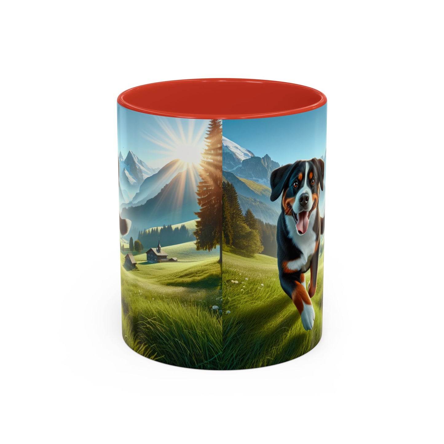 Entlebucher Mountain Dog Accent Coffee Mug - Perfect Gift for Dog Lovers