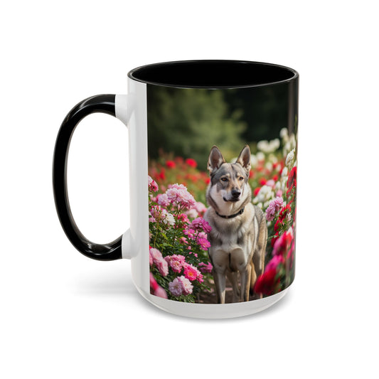 Czechoslovakian Vlcak Accent Coffee Mug - Perfect Gift for Dog Lovers