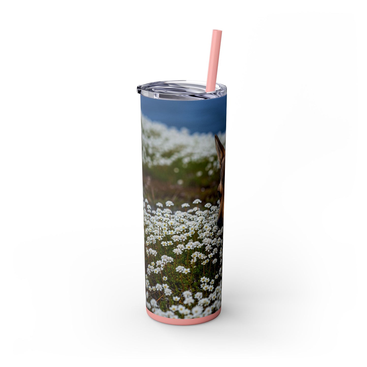 Norwegian Lundehund Tumbler with Straw, 20oz