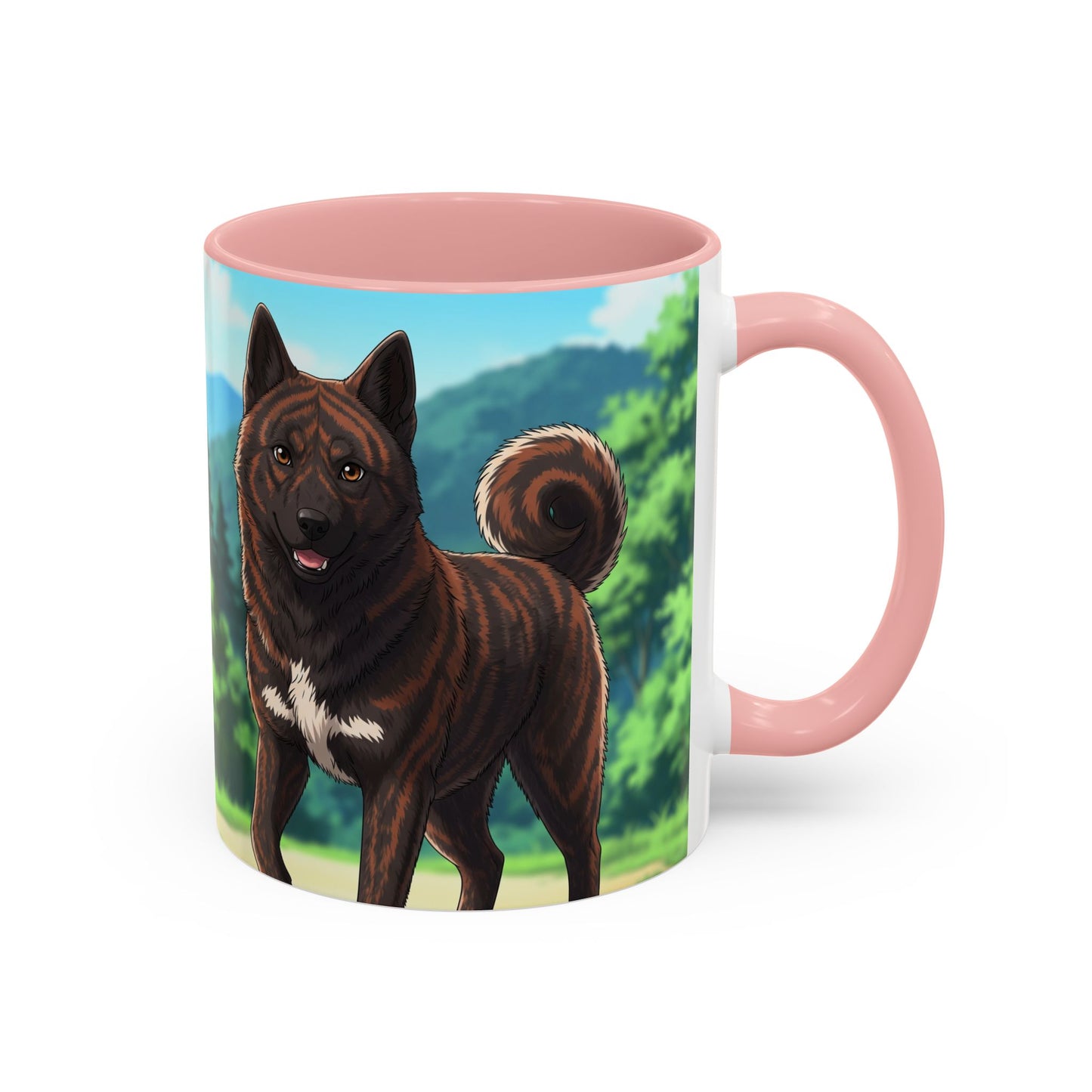Mug à café Kai Ken Accent - Le cadeau idéal pour les amoureux des chiens