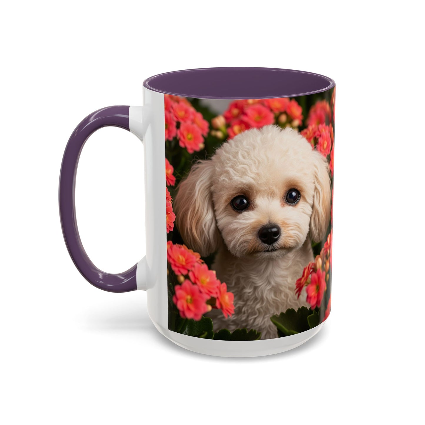 Mug à café avec motif caniche miniature - Cadeau idéal pour les amoureux des chiens