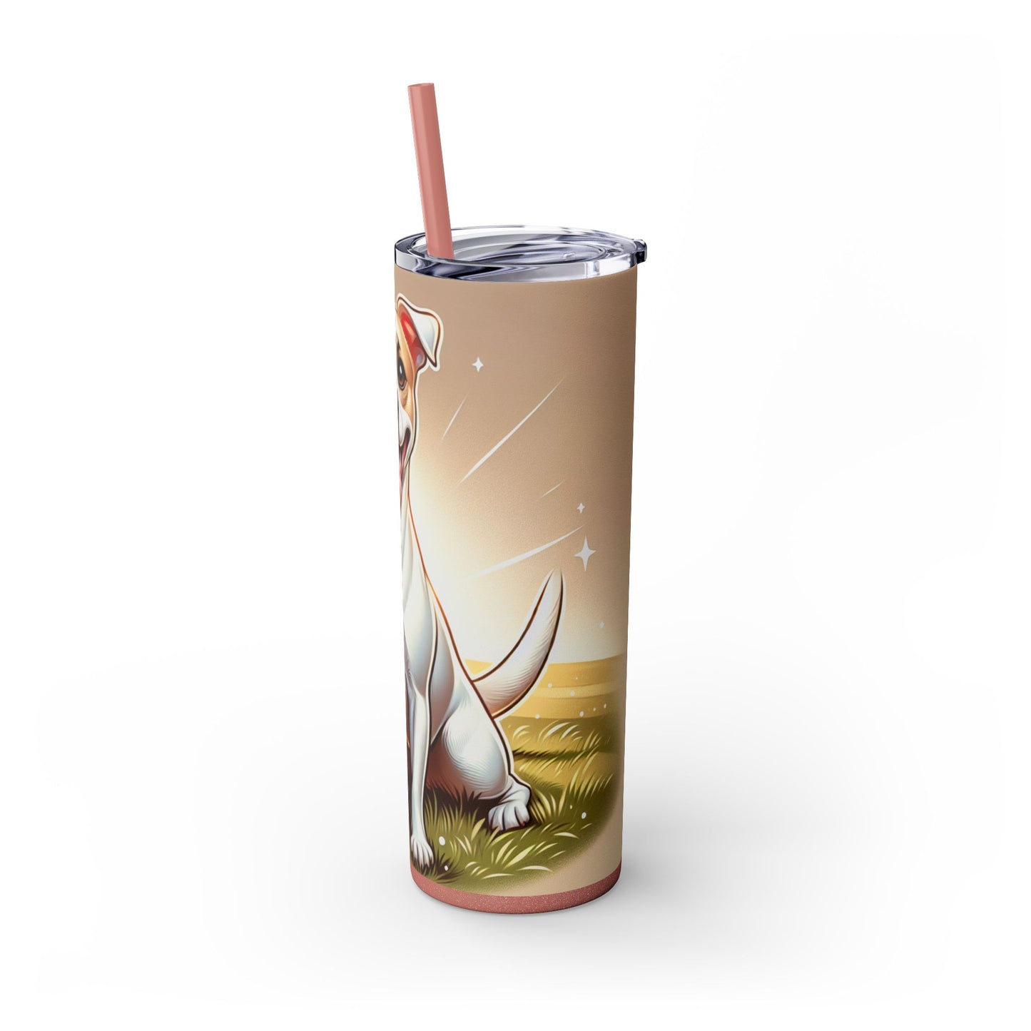 Gull Terrier Tumbler with Straw, 20oz